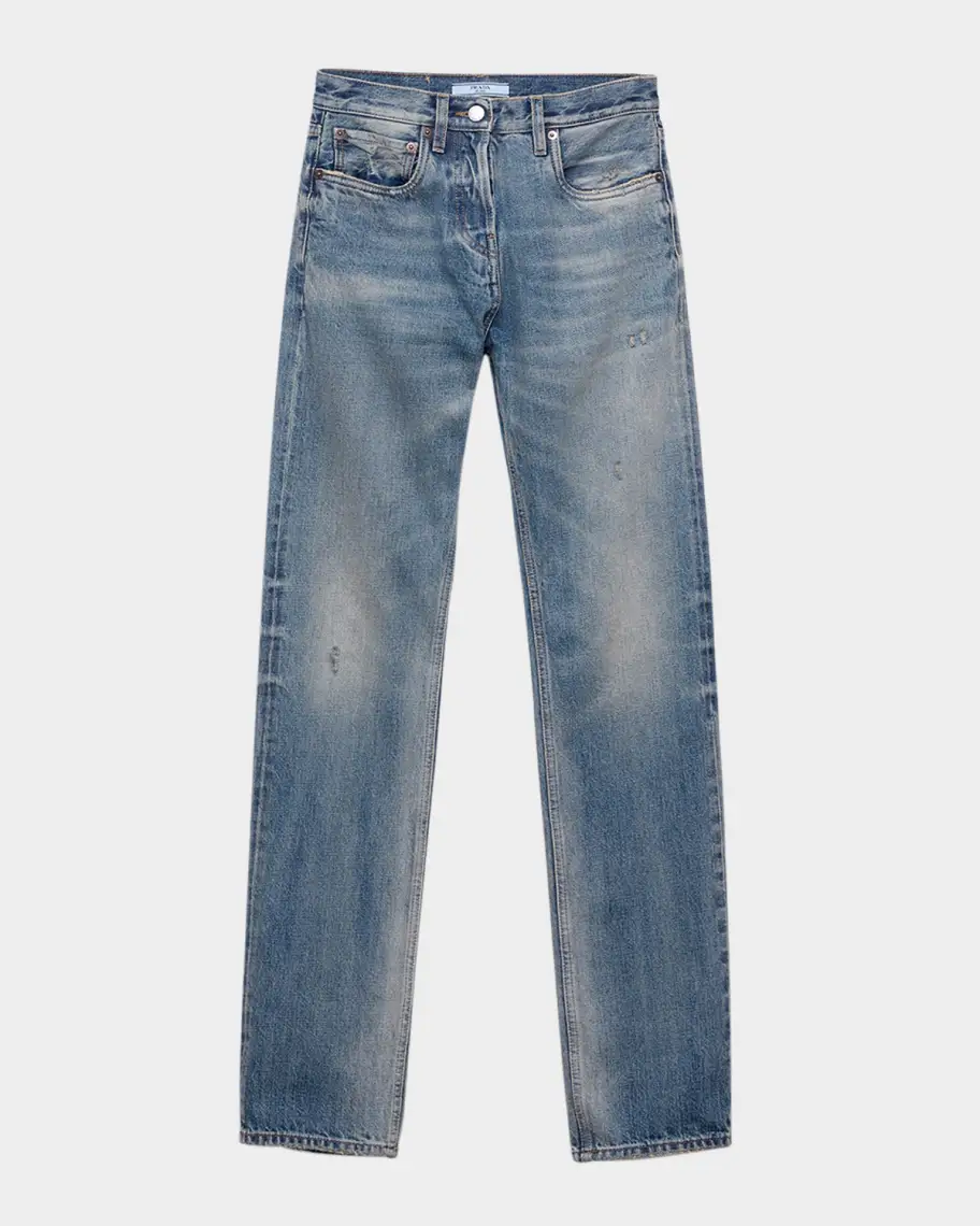 Prada Tapered Denim Jeans